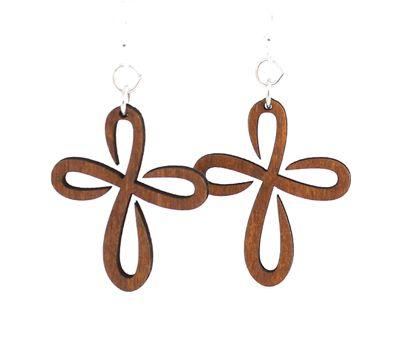 Infinity Cross Earrings #1497