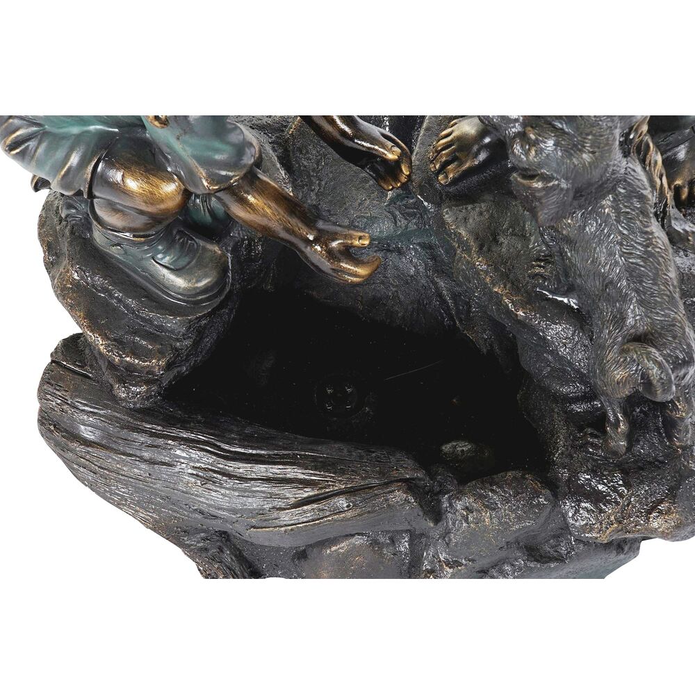 Garden fountain DKD Home Decor Bronze 46 x 40 x 75 cm Resin Kids