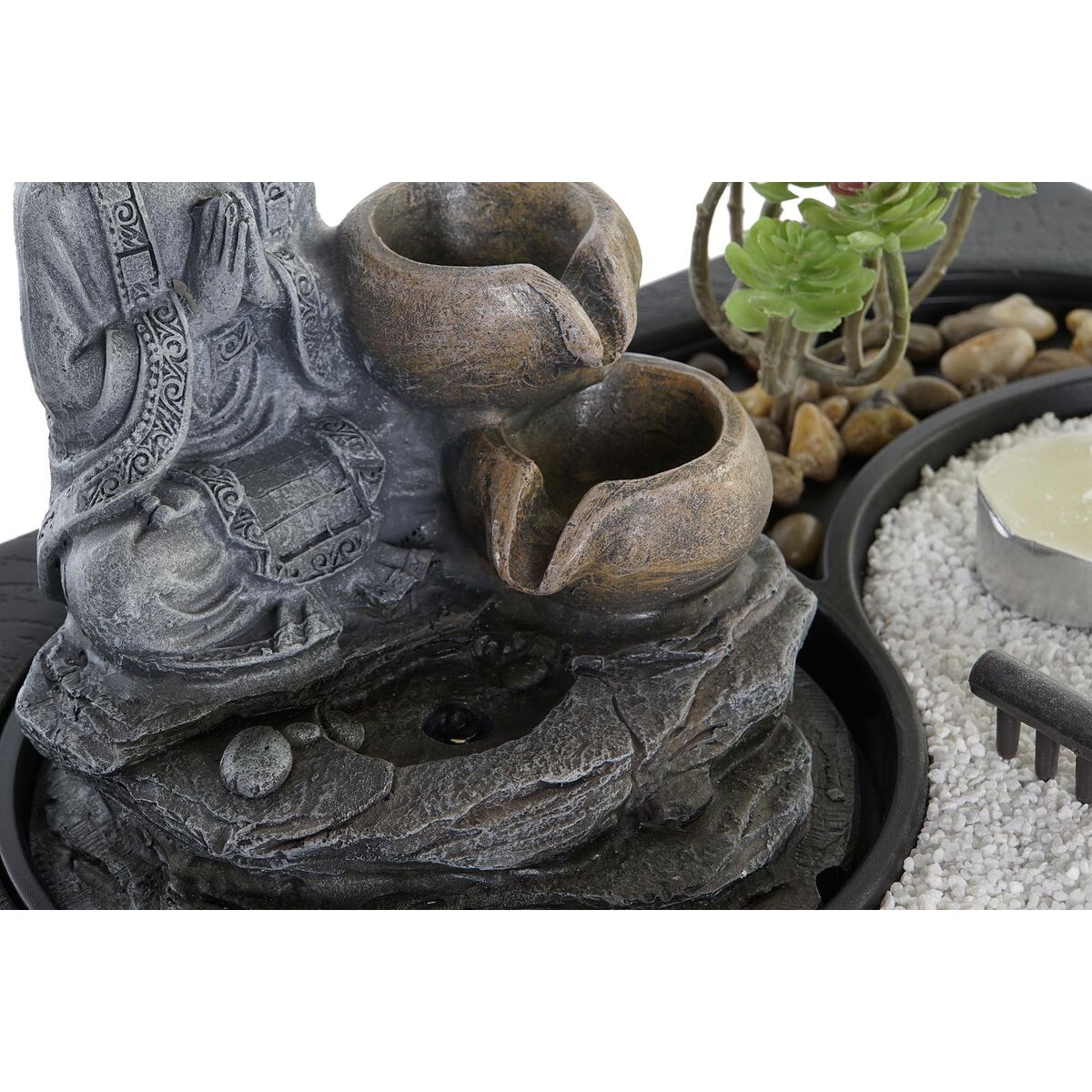 Fountain DKD Home Decor Buddha Resin Oriental 29 x 21 x 23 cm (2