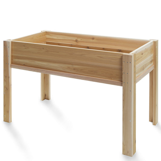 All Things Cedar RGL34 4 ft. Raised Garden Box with Legs