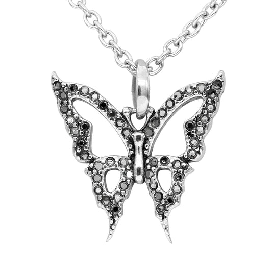 Blingin‚Äô Butterfly Petite Necklace - adorned with Swarovski Crystals