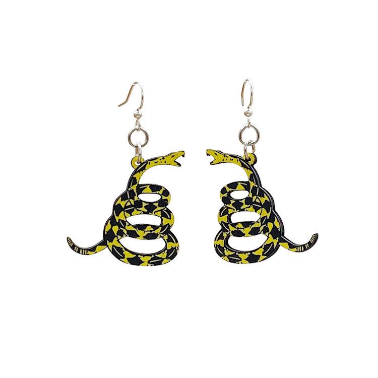 Don't Tread on Me Earrings #T003