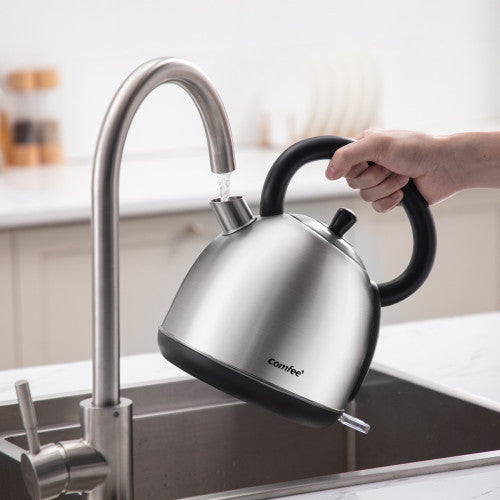 Stainless Steel Inner Pot and Lid Electric Kettle with Water Filter