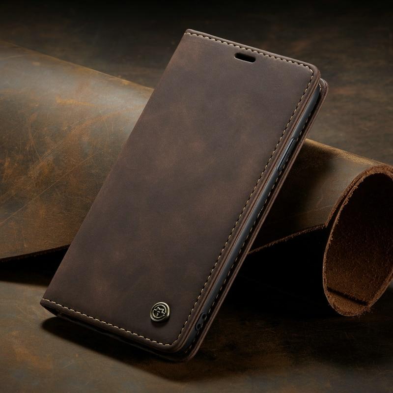 Luxury Magnetic Flip Wallet Case for iPhone 7, 8, X, 11, 12, 13